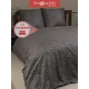 Комплект постельного белья Amore Mio Shine Tide CF 33952, полутораспальный, полиэстер цвет коричневый