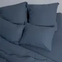 Комплект постельного белья Urban family Деним 710 полутораспальный перкаль 50x70 см, разноцветный