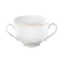 Бульонница Cmielow 230424 10.50x14.50 см фарфор цвет белый