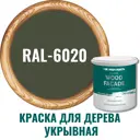 Краска для дерева PROFIPAINTS SILVER WOOD FASADE цвет RAL-6020 зелено-серый 9 л