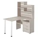 Компьютерный стол Мэрдэс СР-132-140 К-ПРАВ 101x163x140 см ЛДСП цвет светло-бежевый