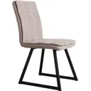 Стул Levmar gidor smoke (r) 90x44x43 см ткань цвет бежево-серый