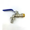 Кран садовый TIM V02FM-3 со штуцером 1/2" наружная резьба