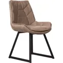 Стул Levmar draco sand 90x44x54 см ткань цвет коричневый