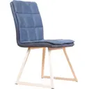 Стул Levmar gidor s64/ blue 90x44x43 см ткань цвет синий
