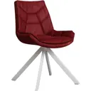 Стул Levmar atlas s64/red (r) 90x44x54 см ткань цвет бордовый