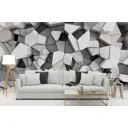 Фотообои флизелиновые Luxury Walls 500x270 см геометрия Плитки, Соты AM224