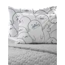 Наволочка Uniqcute 9937/1, 50x70 см, хлопок, 2шт, цвет серый