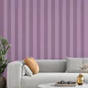 Обои флизелиновые Decoracion Элегантная полоска 4x2.8 м фиолетовые/сиреневые 7010904