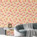 Обои флизелиновые Decoracion Цветочные соты 4x2.8 м серые/зеленые 7180206