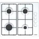 Газовая варочная панель Bosch PBP6C2B82O 58 см 4 конфорки цвет белый