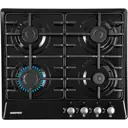 Газовая варочная панель Nordfrost HS 6040 B 58.50 см 4 конфорки цвет черный
