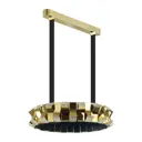 Люстра потолочная светодиодная ODEON LIGHT 4993-45L 12 м² нейтральный белый свет цвет разноцветный
