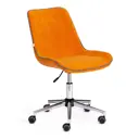 Кресло компьютерное Сантиметр Tetchair флок цвет оранжевый 13567