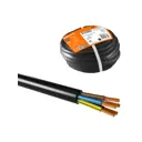 Провод TDM ПВС 5x1.5 5 м цвет черный ГОСТ