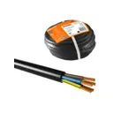 Провод TDM Electric ПВС 5x2.5 20 м цвет черный ГОСТ