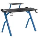 Компьютерный стол Skyland 120x75x60 см ЛДСП цвет черный/синий 00-07066863