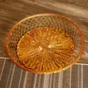 Фруктовница Simaland Захра 52x52x9 см алюминий цвет золотой
