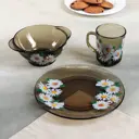 Столовый сервиз Gidglass Ромашковое поле 2460429 3 предмета стекло