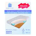 Матрас Sleep A Lot Bertrann Mott S500 min 100x225 см независимый пружинный блок, полутораспальный, ортопедический, кокосовый