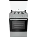 Газовая плита с духовкой Gorenje GI6121XH 60x85x60 см цвет нержавеющая сталь