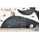 Фотообои флизелиновые Bartonwall 500x270 см Детские Кит Мышка K266-G