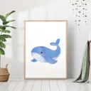 Постер 28 картин "Кит рисунок" 50x40 см