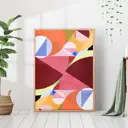 Постер 28 картин "Геометрическая композиция" 70x50 см