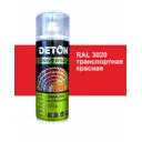 Эмалевая аэрозольная краска DETON DTN-A07247 глянцевый цвет красный 520 мл