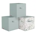 Набор коробов 3 шт Valiant BT-BOX-2SL 28x28x28 см нетканое волокно