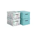 Набор коробов 4 шт Т.м. BT-BC-4Smix 26x19x35 см картон
