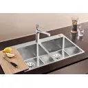Врезная мойка Blanco 340/340-If-A 75x50x19 см нержавеющая сталь цвет сталь
