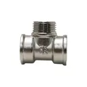 Тройник Aqualink 1/2"x1/2"x1/2" ВР-НР латунь k10965