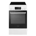 Электрическая плита с духовкой Maunfeld MIC511W01TD 50x85x63 см цвет белый
