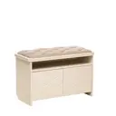 Шкаф для обуви Leset Патриция 2690-0001 80x53x34 см 3 полки велюр цвет бежевый