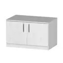 Тумба под телевизор Furnistyle 7936 80x50x50 см ЛДСП цвет светлое дерево