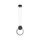 Светильник подвесной светодиодный AMBRELLA LIGHT FL5252 Comfort 8 м² нейтральный белый свет цвет черный