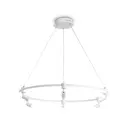 Светильник подвесной светодиодный AMBRELLA LIGHT FL5297 Comfort 20 м² теплый белый свет цвет белый