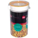 Контейнер круглый Bora 0.9 л пластик цвет оранжевый