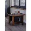 Нераздвижной садовый стол Indspace Классика 58 см x 58 см x 40 см дерево коричневый