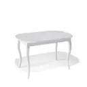 Кухонный стол прямоугольный Kenner 330738 130-170x130x76 см ЛДСП цвет белый