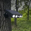 Светильник светодиодный уличный Duwi Solar LED на солнечных батареях 3 режима 4Вт 6500К 500Лм IP65 датчик движения черный