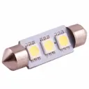 Автолампа светодиодная Skyway T11 C5W 12 В 3 SMD диода c цоколем 39 мм S08201167