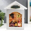 Ключница Simaland 6 крючков "Виноделие" 28x22x6.3 см