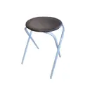 Табуретка круглая New victoria 34x60x34 см металл цвет шоколад