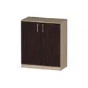 Комод Furnistyle Лайф лкм-02 80x40x90 см ЛДСП цвет дуб сонома/венге
