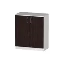 Комод Furnistyle Лайф лкм-02 80x40x90 см ЛДСП цвет светлое дерево/венге