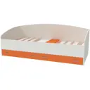 Кровать Кариви Кадет с выкатными ящиками 00016-33-20-00 203.2x75x93.2 см цвет белый/оранжевый