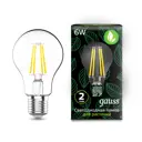 Лампочка Gauss Filament 102802906 E27 6Вт 220-240В фиолетовый