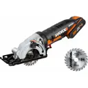 Пила циркулярная аккумуляторная WORX SAW WX527 20В 85 мм 2.0 Ач